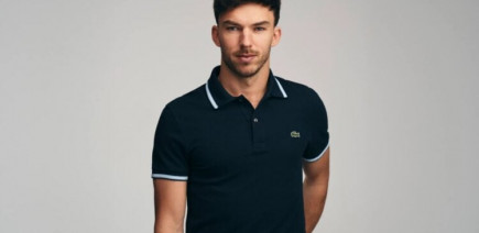 Pierre Gasly ambassadeur de Lacoste : le célèbre crocodile débarque en Formule 1