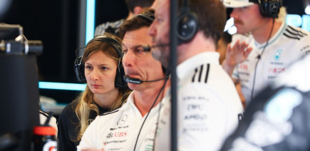 Doriane Pin détaille son rôle de pilote de développement chez Mercedes