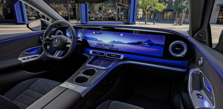 Mercedes Classe C électrique : les premières photos officielles de l’intérieur