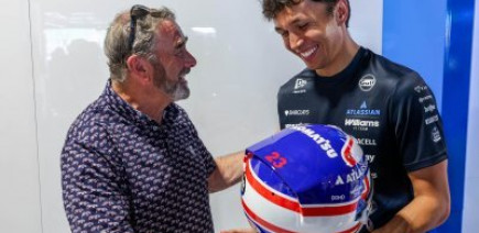Albon rend hommage à Mansell alors qu'il bat un de ses records à Barcelone