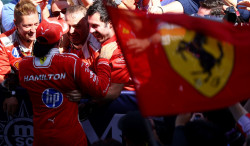 Le grand patron de Ferrari réagit à la victoire de Lewis Hamilton
