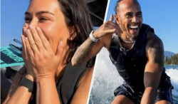Lewis Hamilton impressionne Kim Kardashian avec ses talents… en wakeboard !
