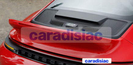 La Porsche GT3 Touring se voit dotée d’un aileron type « queue de canard ». Est-ce une future déclinaison ou une simple option ?