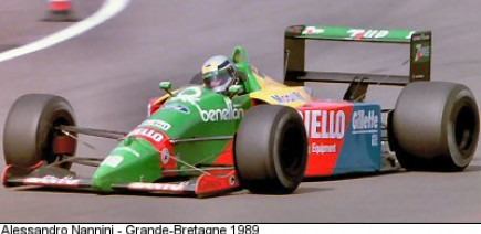 F1 du jour: Benetton B189