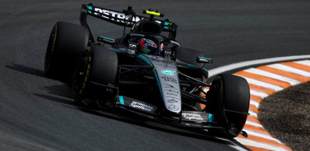 Antonelli endommage sa Mercedes en qualifications Sprint à Zandvoort