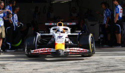Tsolov a fait ses premiers tours en F1 avec Racing Bulls à Imola