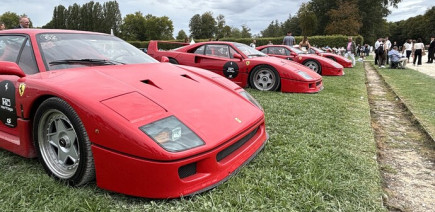 Ferrari F40, Bugatti Brouillard, Delage D8 SS : retour sur les pépites du concours d’élégance de Chantilly