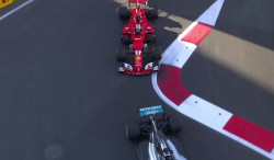 Vidéo - Quand Vettel percuta volontairement Hamilton à Bakou