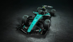 Mercedes se pare du vert turquoise Petronas